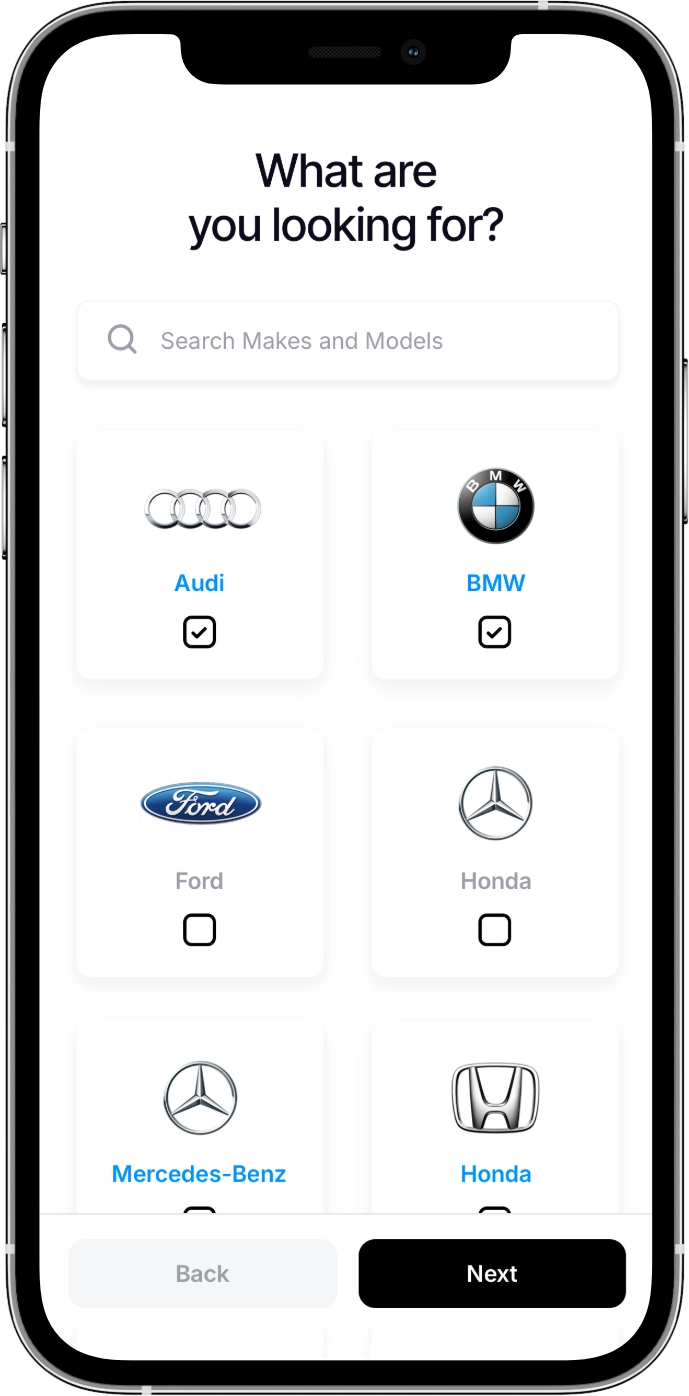Vehicle preferences
